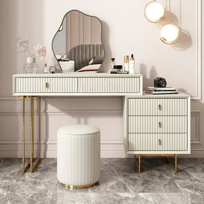 

Современный минималистичный шкаф для хранения вещей, столик для макияжа, шкаф для хранения встроенный из массива дерева.