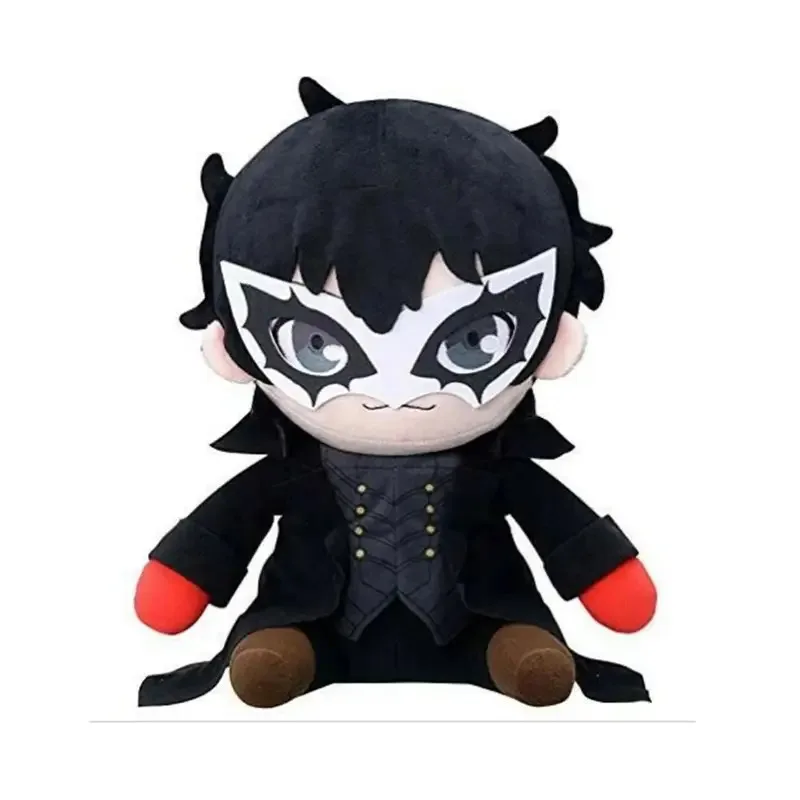 DY20Megami Tensei P5 Amamiya Ren Cosplay Costume Stuffed Prop 35cm Anime Plush Cartoon Mascot25