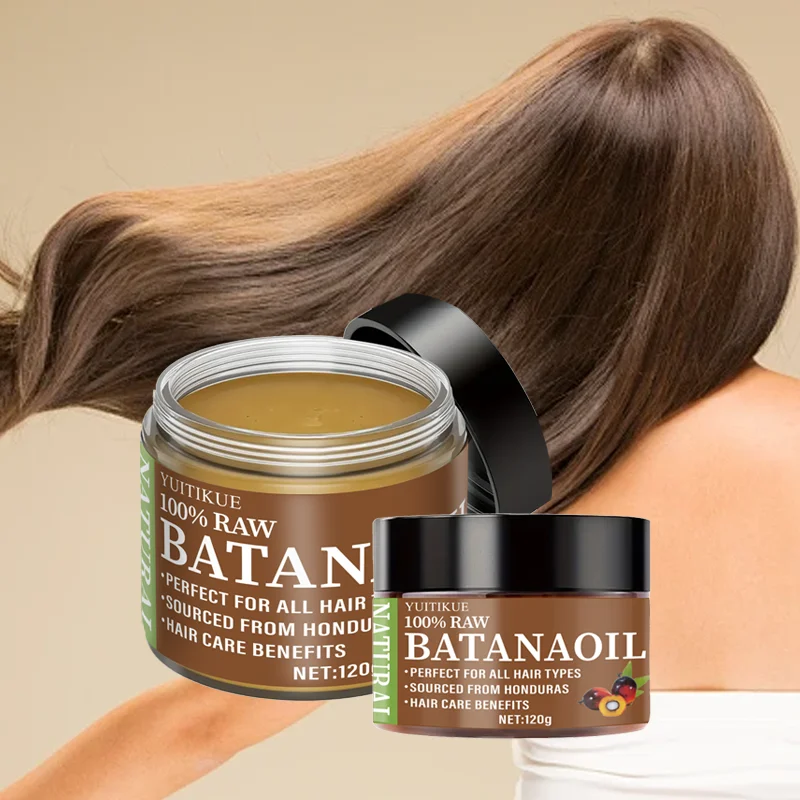 Aceite de Batana 100% crudo, de Honduras, adecuado para todo tipo de cabello, con beneficios para el cuidado del cabello