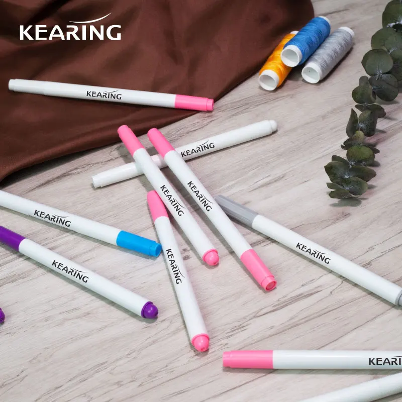 

Kearing Air Erasable Pen Cross Stitch Markers Invisible Ink Fabric Marking Pens DIY Needlework Sewing Accessories