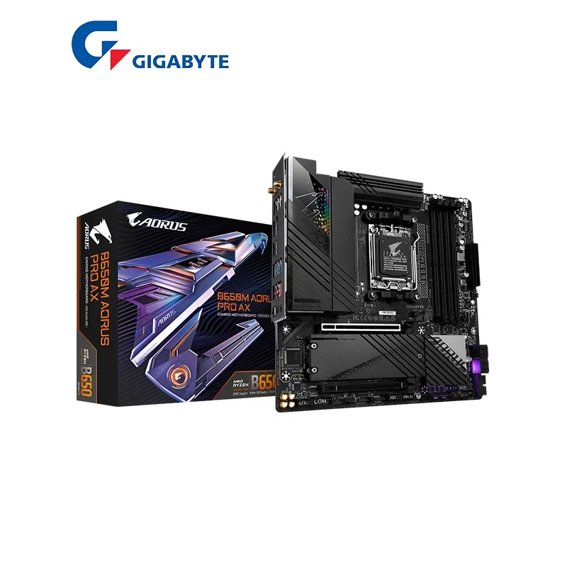 Новый GIGABYTE B650M AORUS PRO AX Micro-ATX