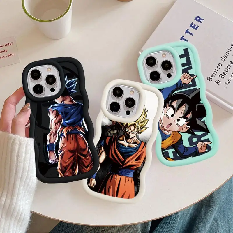 Goten-Dragon S-Son-Balls Phone Case For iPhone 15 14 13 12 11 Pro Max XS X 7 8 Plus Hard Matte Shell Protective Cover Fundas