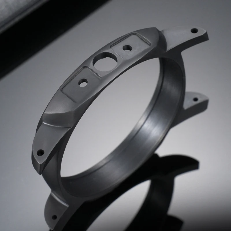 علبة وإطار من السيراميك باللون الأسود غير اللامع لساعة Panerai LUMINOR 1950 PAMO0441 الأوتوماتيكية وإكسسوارات ساعات رجالية