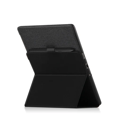 Imagen 2 del producto AJIUYU para Kindle Scribe 2022 funda de 10,2 pulgadas PU soporte plegable funda trasera de silicona suave para Kindle Scribe 10,2 ""con portalápices