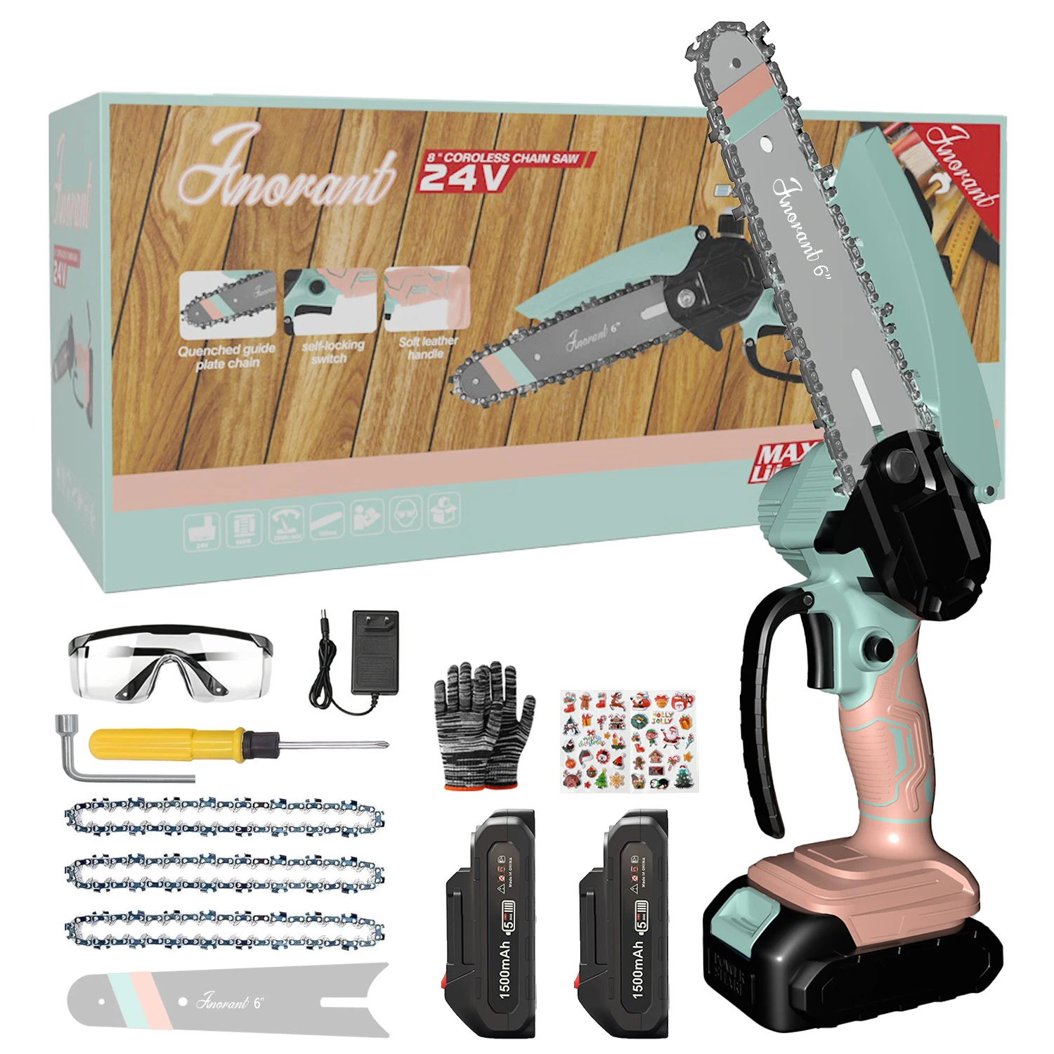 مناشير كهربائية صغيرة محمولة لاسلكية، منشار سلسلة محمول باليد، مقصات تشذيب، مناشير سلسلة لفروع الأشجار، الفناء، المنزلية