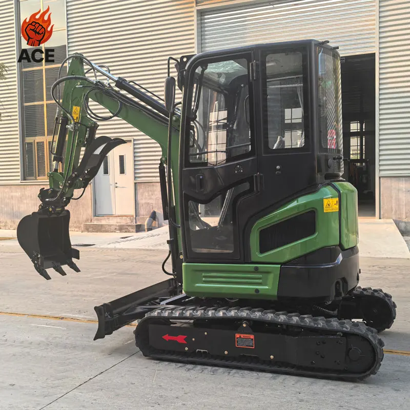 Mini escavatore di spedizione gratuita Mini escavatore agricolo da 1 tonnellata Mini escavatore kubota da 2,7 tonnellate per personalizzato