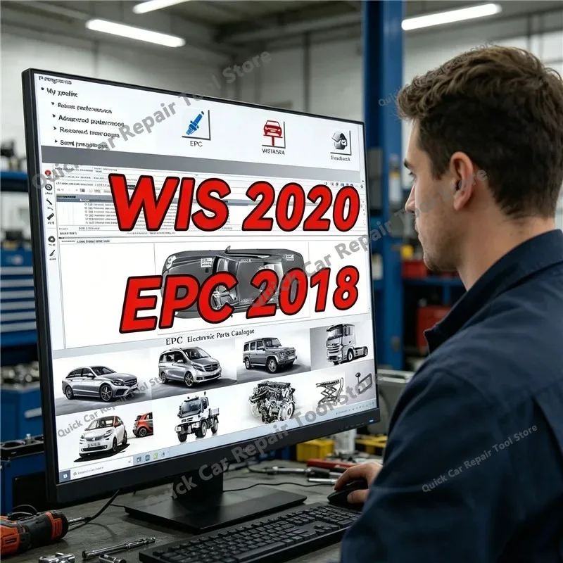 2020.10 For Mercedes-Benzs WIS/ASRA EPC Workshop Service Repair Manual and Parts Catalog Software Remote Install and Activation