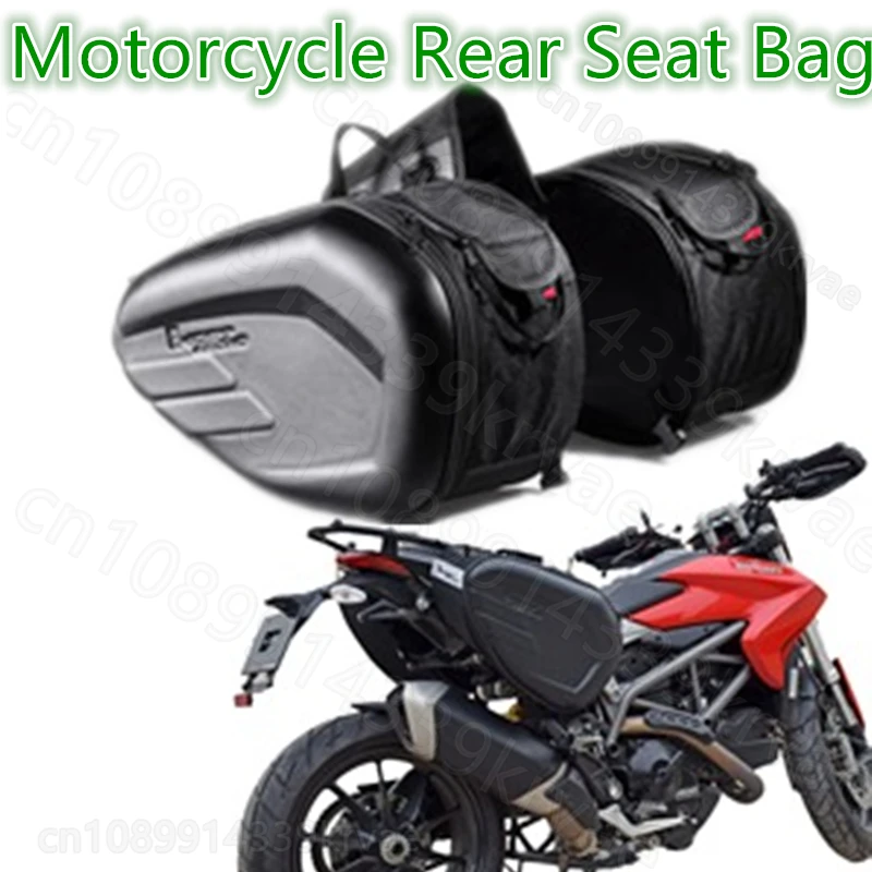

36L-58L Мотоциклетная седельная сумка Боковая сумка для локомотива Двусторонняя сумка для хранения шлема Многофункциональная дорожная сумка для верховой езды