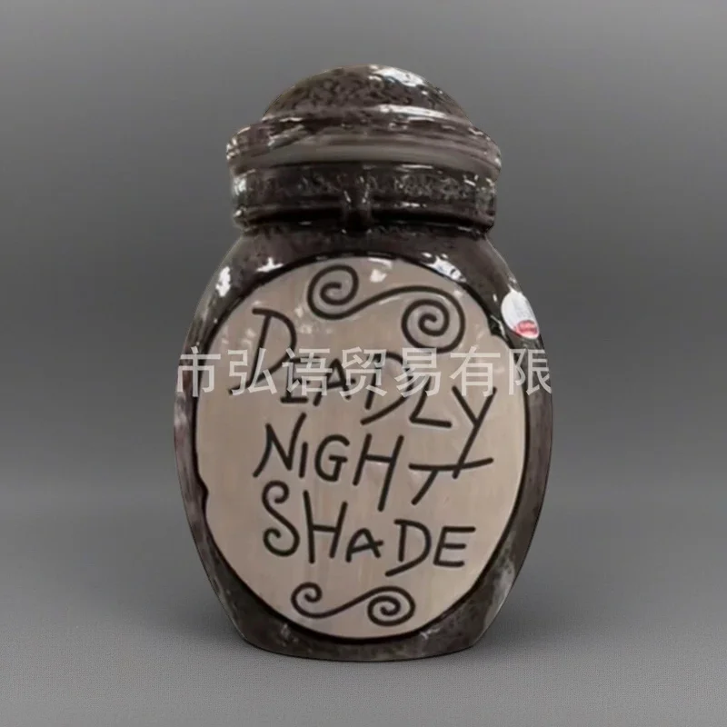 Resin Craft Magic Potion Jar Spooky Gothic Mini Ornament Halloween Party Table Centerpiece Desk Decor For Teens Women Gift