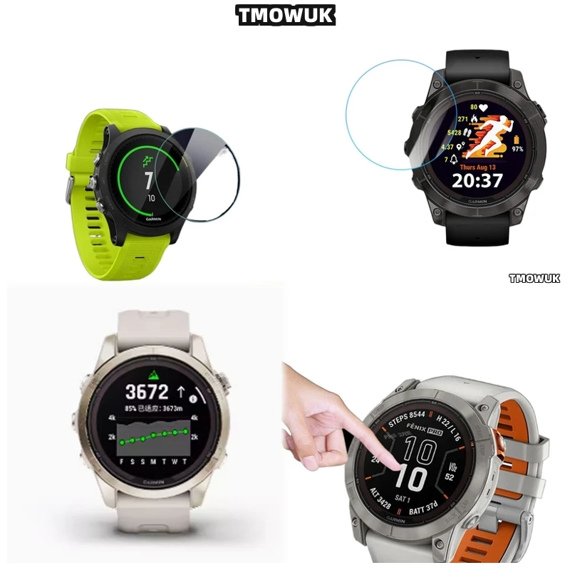 

For Garmin Fenix 7 7S 7X Pro, Forerunner 45 Slim Design Screen Protector