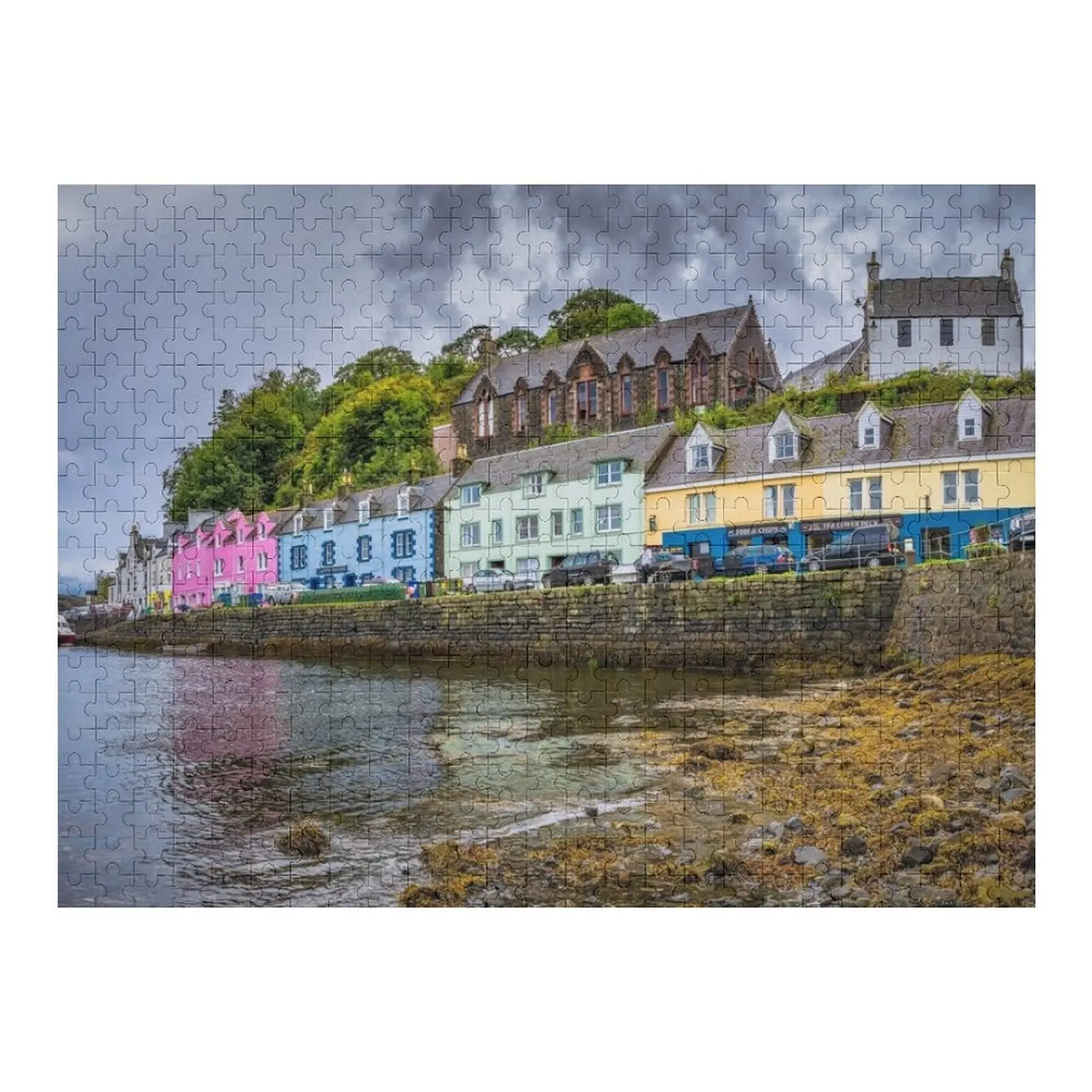 

Portree Harbour, Isle of Skye Jigsaw Puzzle Customizeds For Kids Wood Animals Customized Photo Christmas Gifts Puzzle
