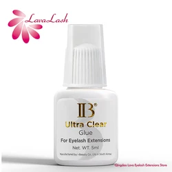 5ml IB IBeauty Ultra Clear Glue for Eyelash Extensions Korea Original IB White Cap Transparent Glue Novice Practice Makeup Tool
