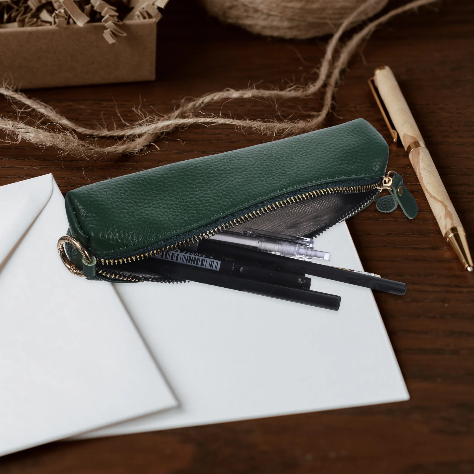 

Pen Set Bag Protector Pencil Holder Stationery Case Cases Aesthetic Pouch Pens Small for