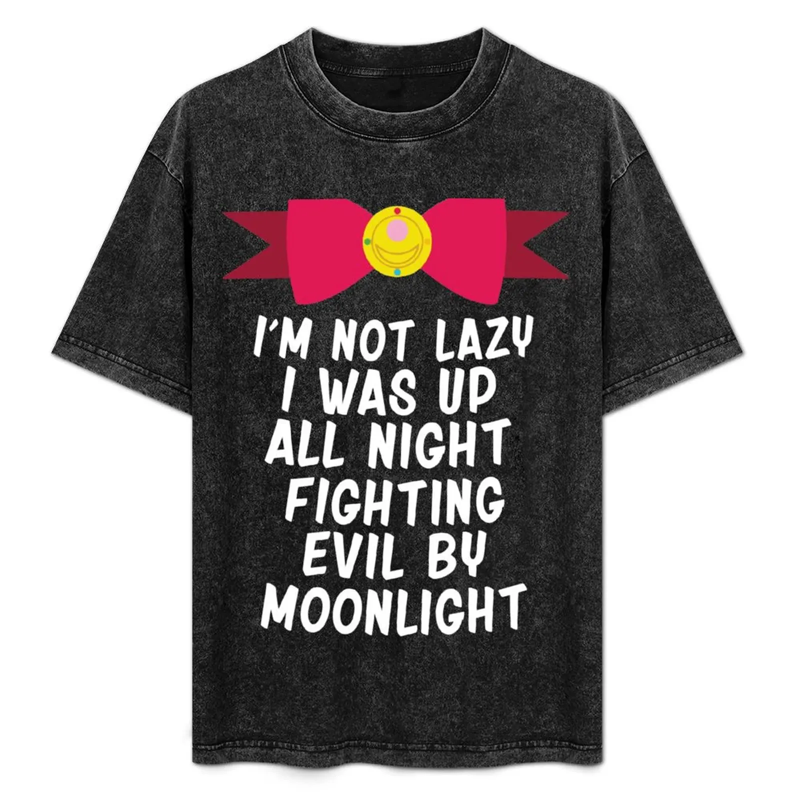 

Fighting Evil By Moonlight T-Shirt Summer Holiday T-Shirt