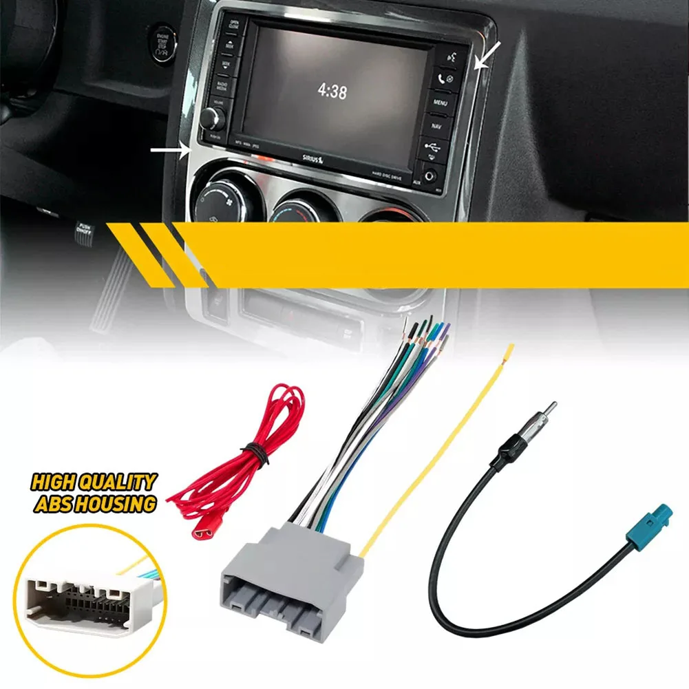 

Car Audio Installation Antenna Adapter Easy Installation High-quality ABS Material Copper Wiring Original Specifications