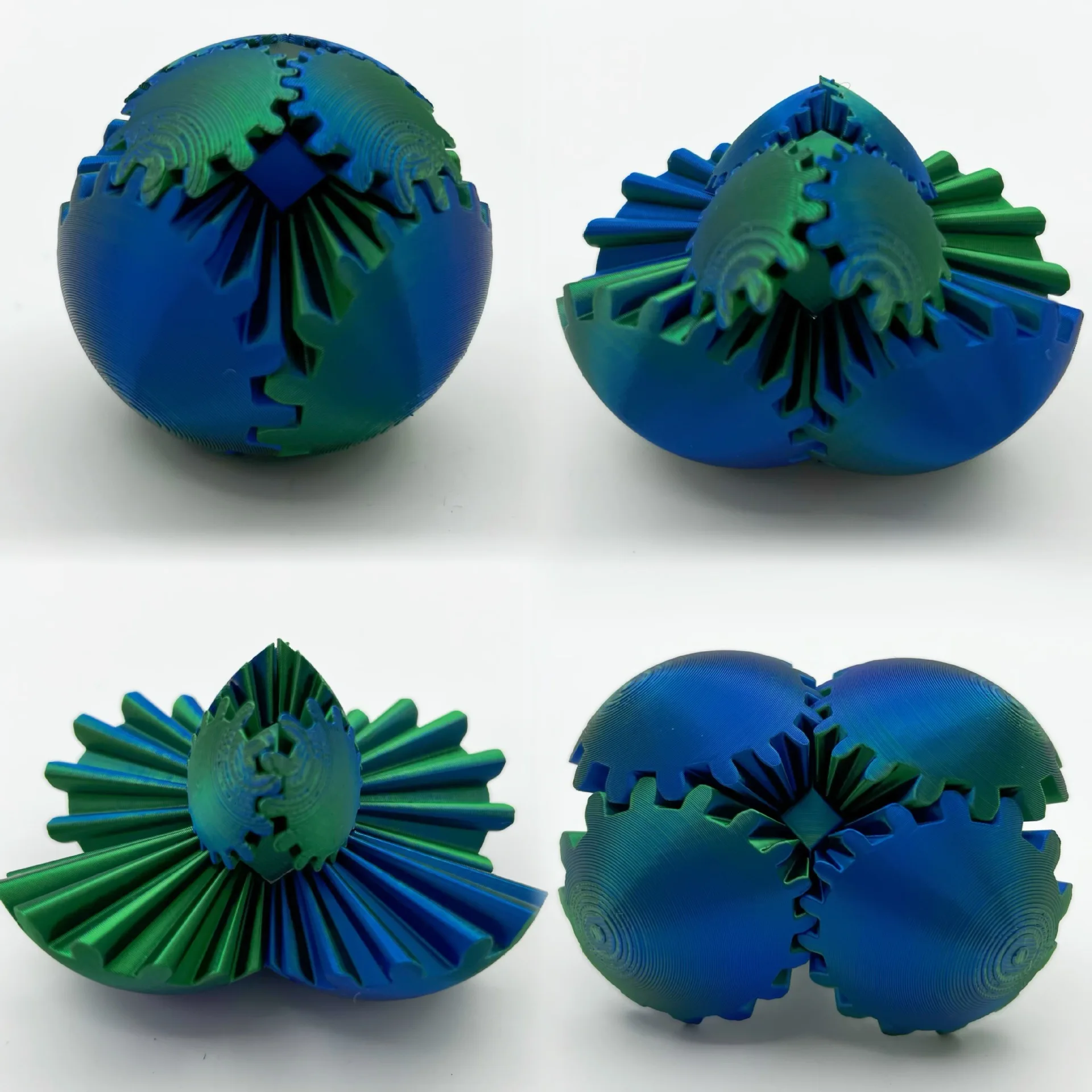 Gear Ball 3d Printed Spin Ball Or Cube Fidget Toy,gear | Cuotas sin interés Gear Ball 3d Printed Spin Ball Or Cube Fidget Toy,gear | Cuotas sin interés