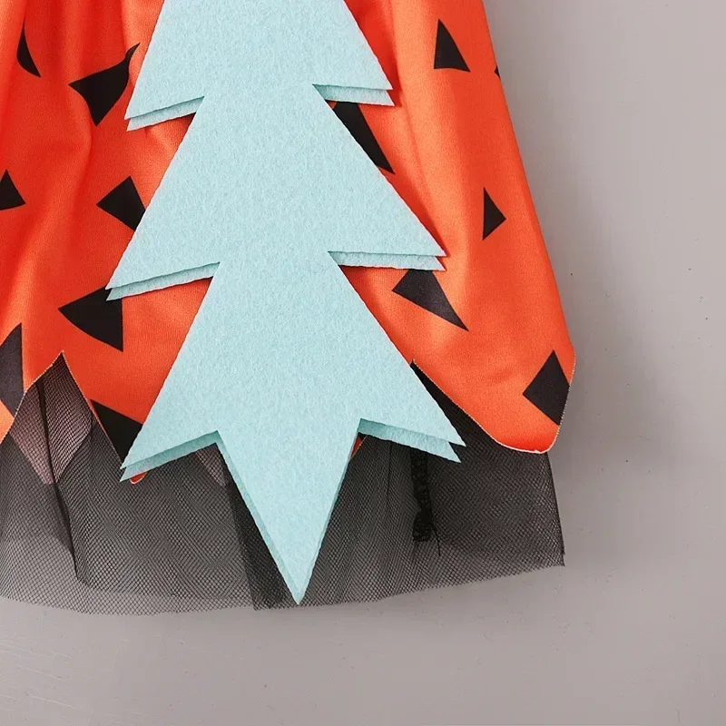 Kinderkostüm für Halloween-Rollenspiele Höhlenmensch-Steinzeit-Kostüm Totenkopf-Overall Knochen-Accessoires für Party-Aufführungen – Detail 22