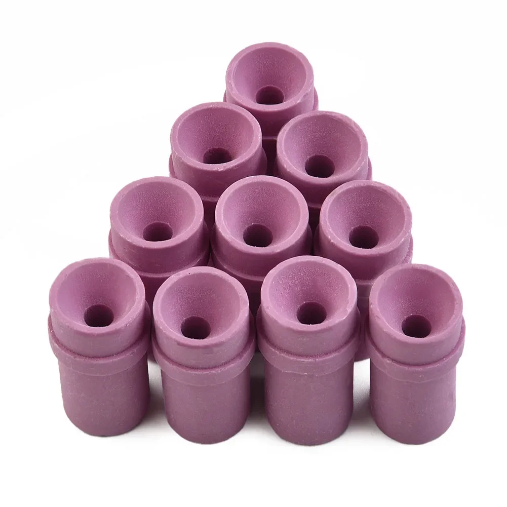 10pcs 4.5/5/6/7mm Ceramic Sandblaster Nozzle Tips Sand Blaster Accessories Pink Ceramic Nozzles Sandblasting Tool