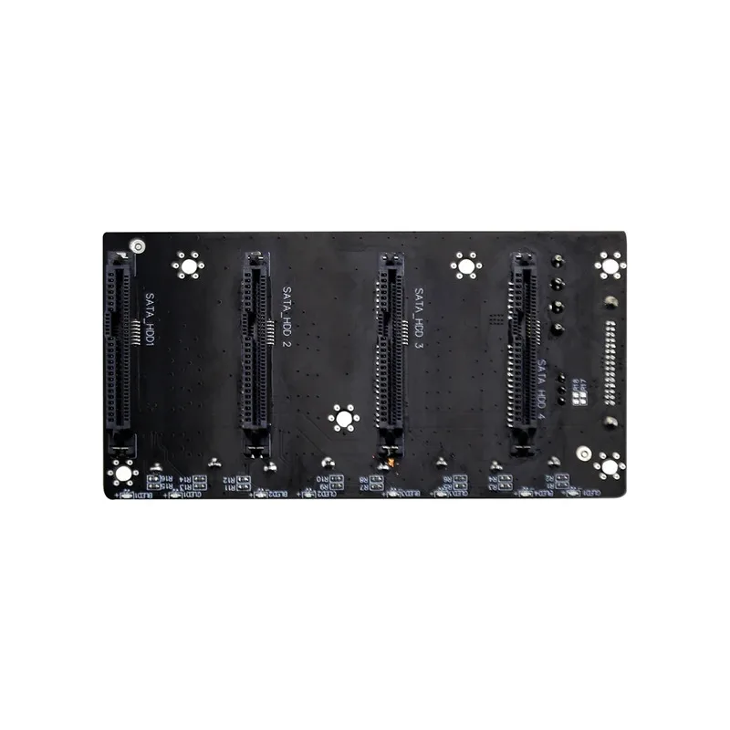 

Плата-адаптер SATA на 4 порта для расширения хранилища, совместимая с SSD/HDD, для ПК, NAS и серверов