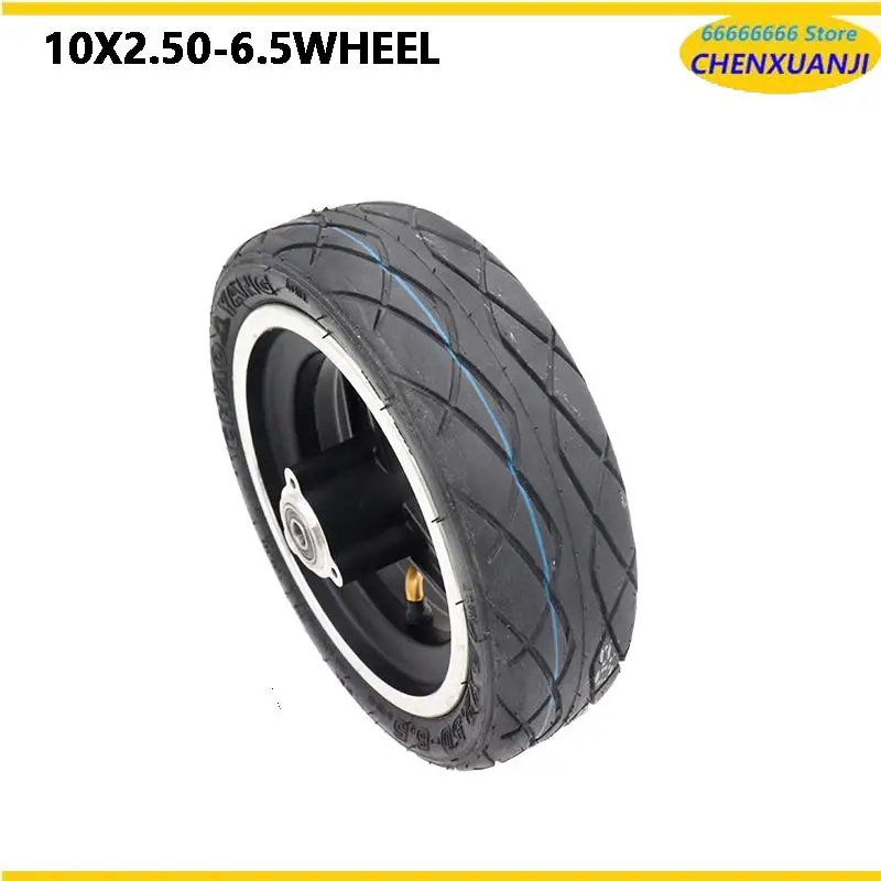 

Идеально подходит для вашего 10-дюймового самоката: прочная износостойкая вакуумная шина 10x2.50-6.5.