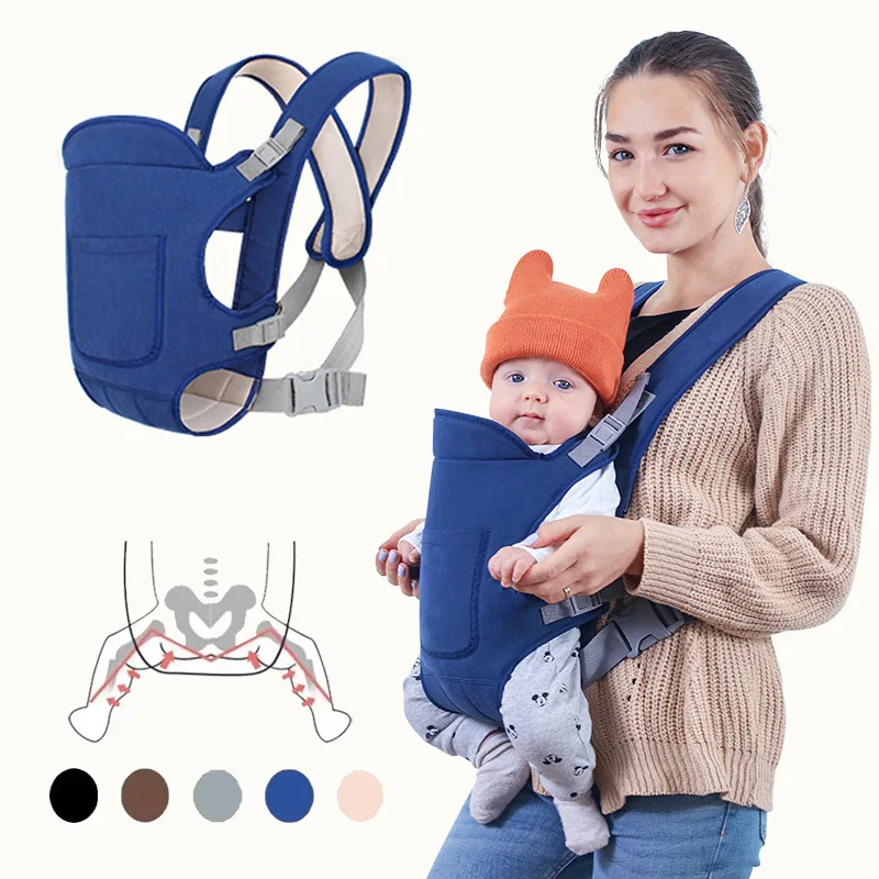 Porte-bébé de sécurité pour sortir, porte-bébé multifonctionnel à bandoulière, quatre méthodes avant