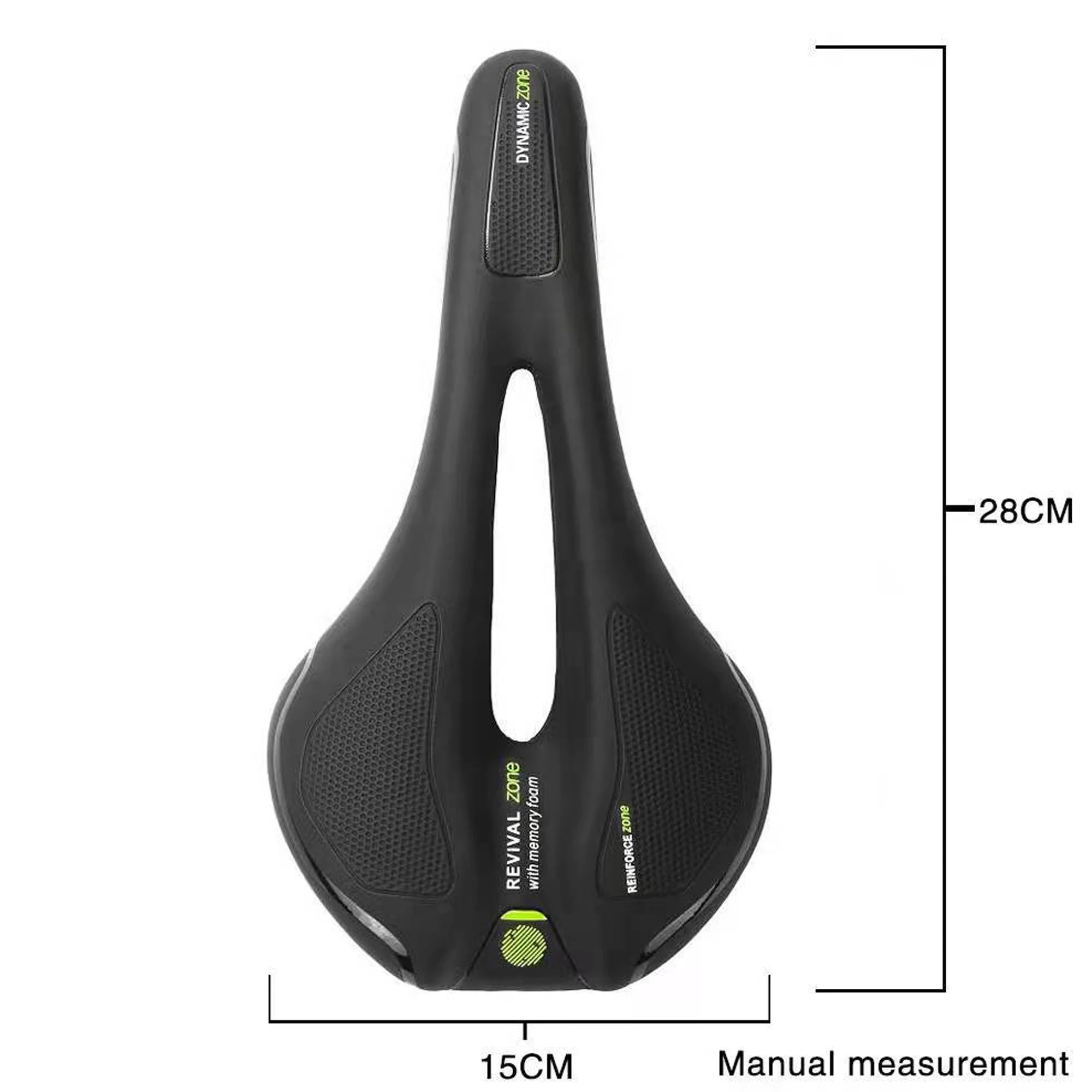 Bicycle Saddle MTB Mountain Road Bike Seat Hollow Gel Comfortable Cycling Cushion Exercise Bike Saddle for Men and Women A