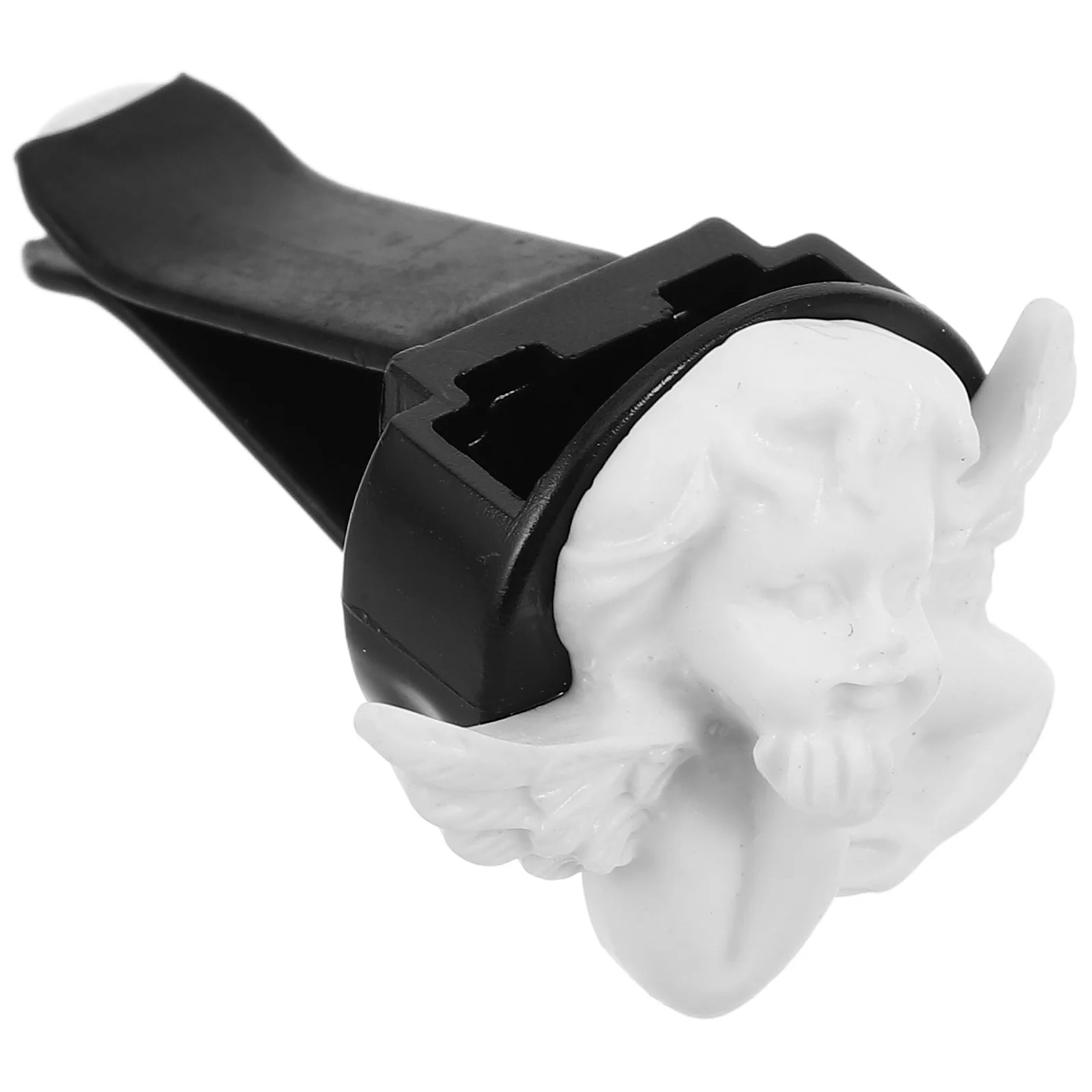 

Car Air Freshener Diffuser Angel Resin Vent Clip For Essential Oil Pads Interior Decor Aromatic Adjustable Scent Holder For
