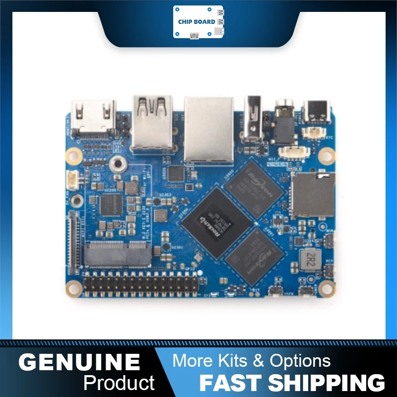 Friendly NanoPi M6V2 SBC RK3588S 8GB LPDDR5 SSD Expansion WiFi Ready High Performance Embedded Single Board Computer
