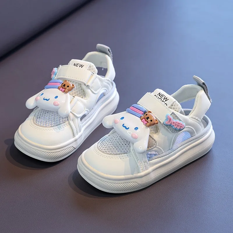 

Cinnamoroll Summer Girl Sandal Sneakers Kawaii Flat Shoes Beach Shoes Casual Shoes Cartoon Anime Fashion Nonslip Wear Resistant