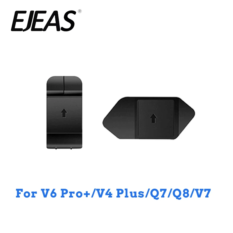 ل EJEAS Q8/Q7/V7/V6 PRO +/V4 PLUS دراجة نارية خوذة الاتصال الداخلي على الوجهين الشريط قاعدة تصاعد كليب
