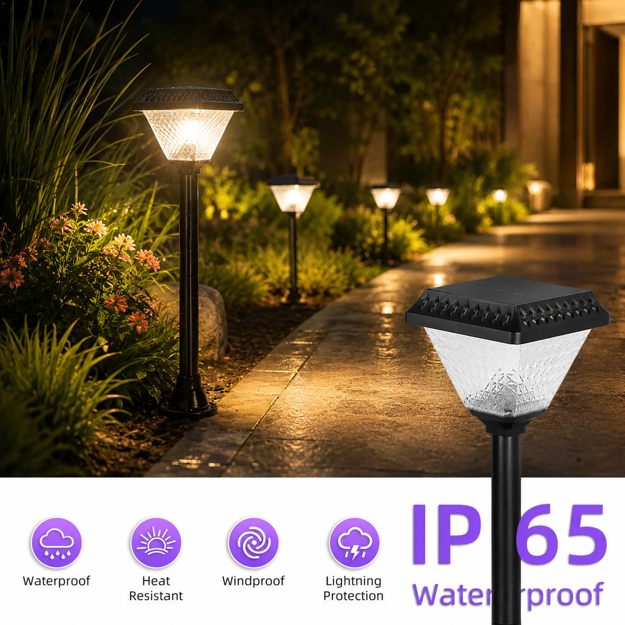 Solar Post Cap Light IP65 Wate - Color Changing Outdoor recensie en prijs