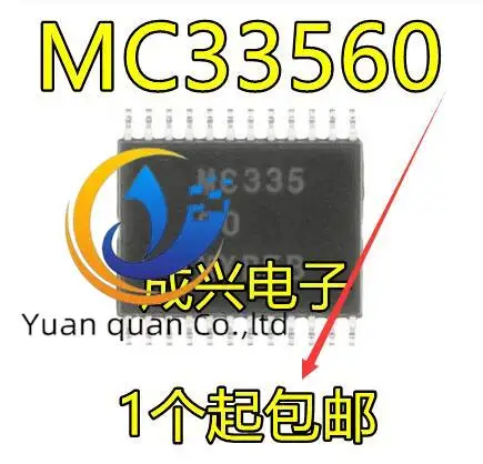 

20 шт. Оригинальный Новый MC33560 MC33560DTBR2G TSSOP24