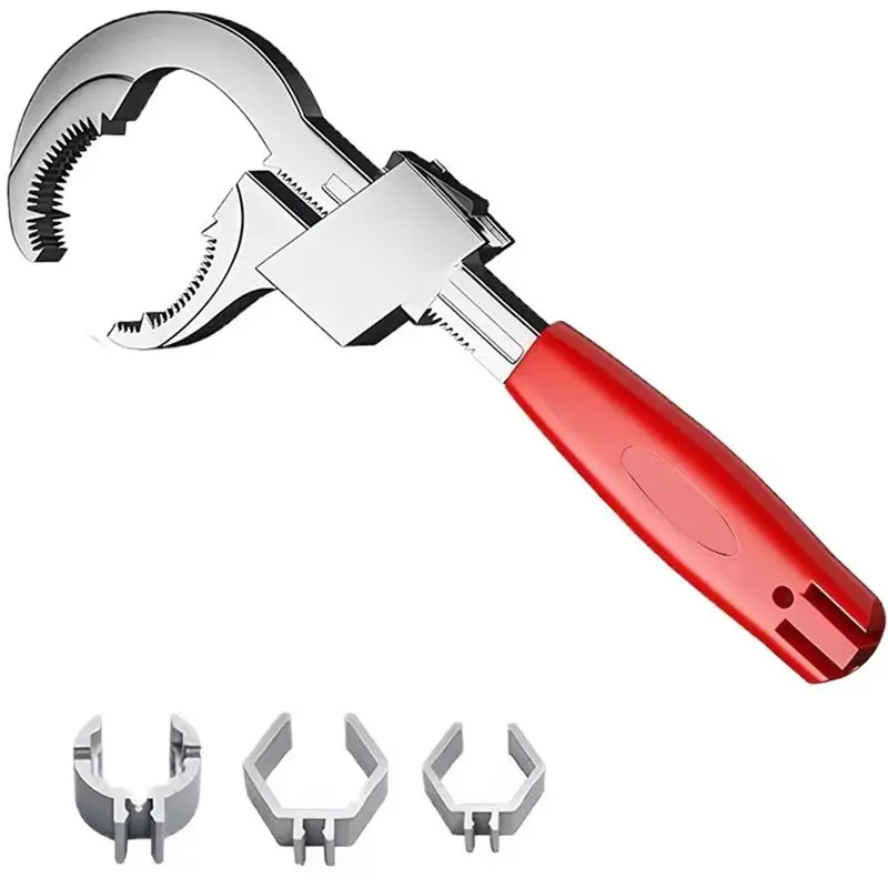 

Ключ для труб ALIM с большим отверстием, для ванной комнаты, регулируется, для ремонта водопроводных труб и трубопроводов