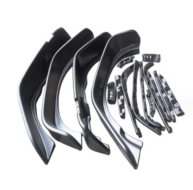 

Factory Blister Vacuum Forming Plastic Processing Wheel Eyebrows for Wrangler for JK Fender Flares 2007-2016 W/ Lights