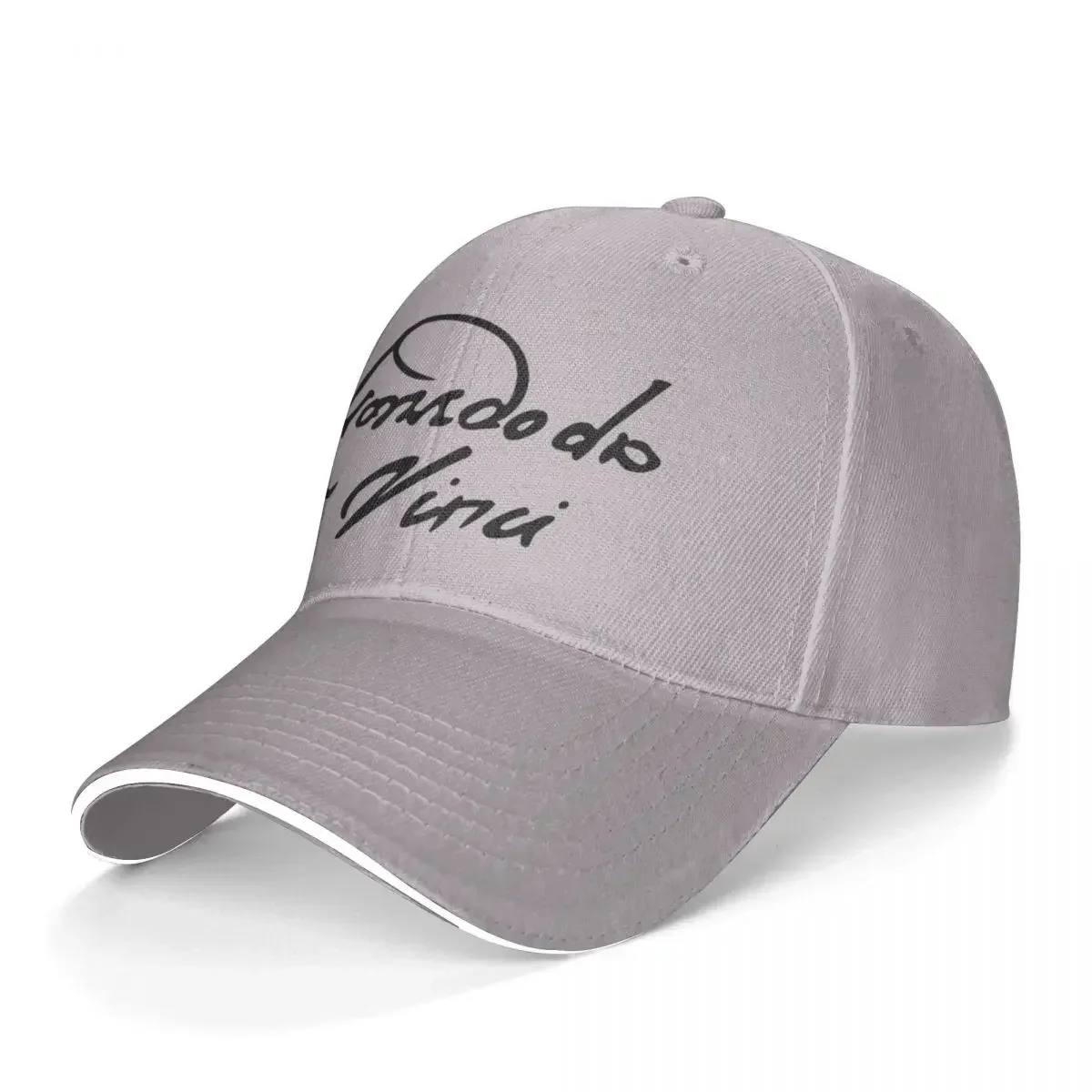Leonardo Da Vinci Signature Men's New Baseball Cap Fashion Sun Hats Caps for Men and Women