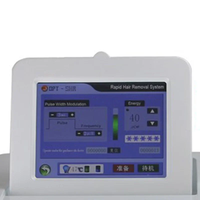 

1700 Вт настольное устройство для удаления волос с ручкой, точка замерзания, безболезненное устройство для быстрого удаления волос, большой сенсорный экран