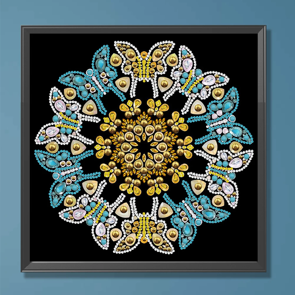 5D DIY جزئية على شكل الحفر الماس طقم الطلاء ماندالا ديكور المنزل