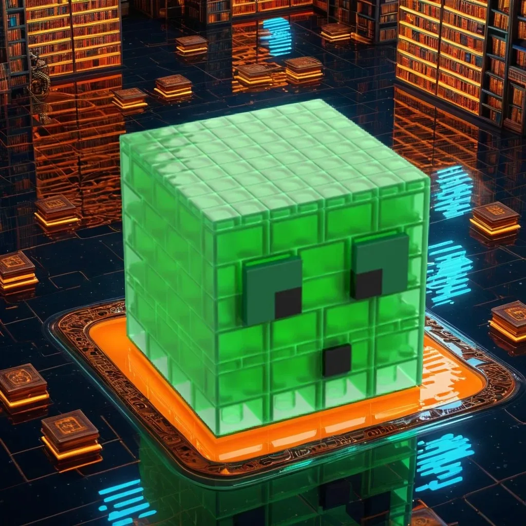 

252 шт. MOC Minecrafts Slimess изысканные и реалистичные модели DIY строительные блоки игрушки на день рождения подарок