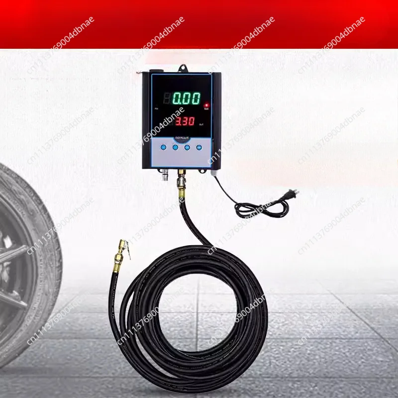Auto Automatic Tire Inflator Wall Mounting Digital Display Inflator Pump Tire Workshop Autore Paratur Factory