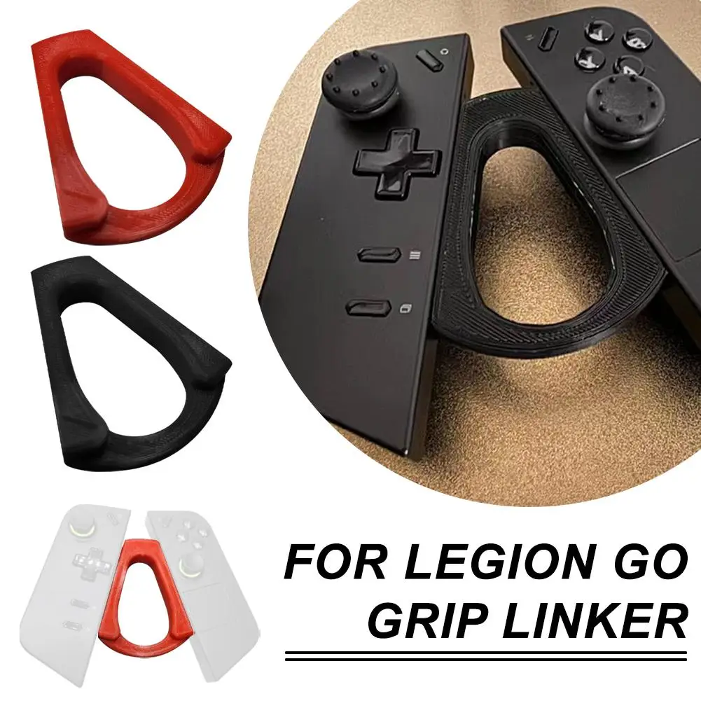 For Legion Go Controller Grip Clip Holder Triangle Shape Red Or Black For Lenovo Legion Go Handle Controller Connector