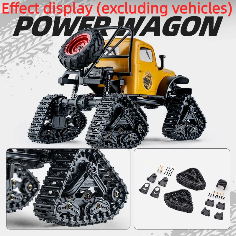 Fms Batrazzi Track Wheel Kit Pcs Is Suitable For Fms Fcx24 And Fcx18 Chassis Factory Upgrade Accessories