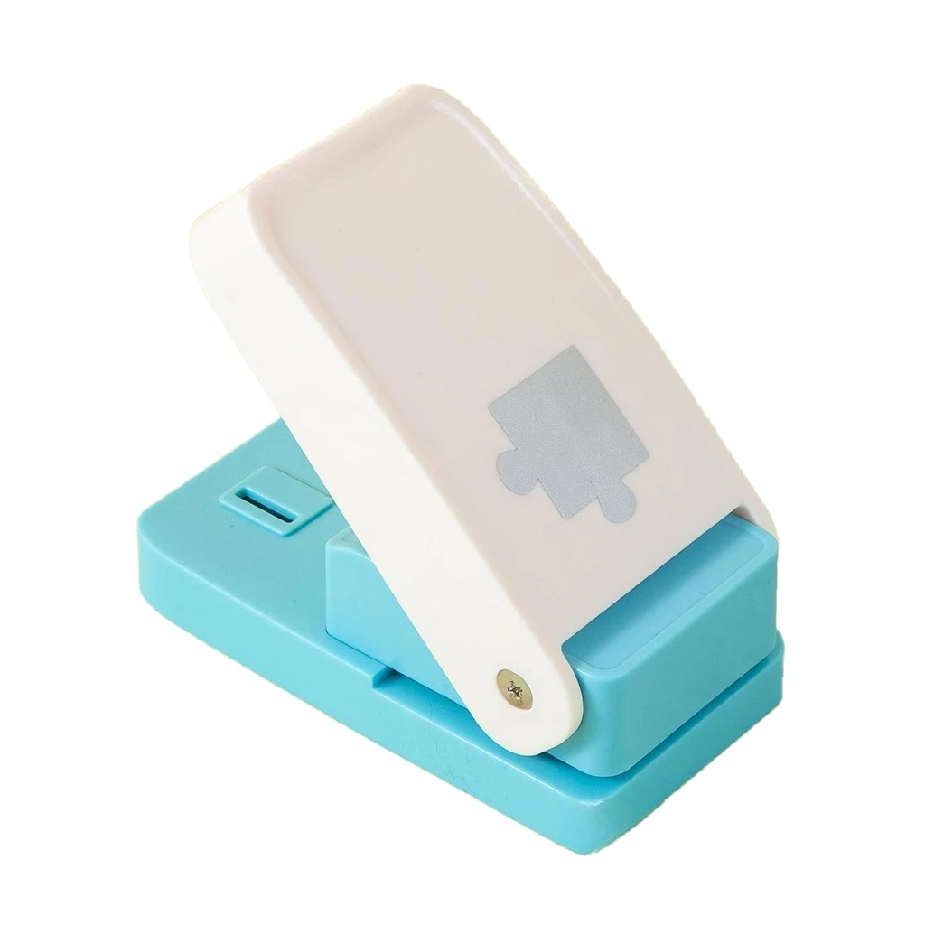 Jigsaws Paper Hole Maker Strumento punzonatura per scrapbooking e goffratura carte Strumento essenziale per amanti artigianato (1 pezzo)