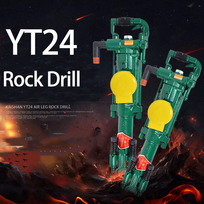 

YT24 Portable Hard Rock Drilling Machine Hand Held Light Jack Hammer For Mining High Quality Mining Rock Drills Machine Price