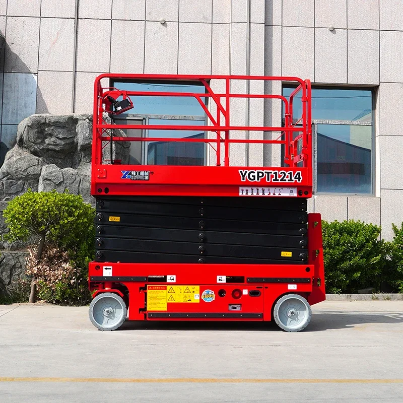 Crawler Scissor Lift Stable and Versatile Lifting for Uneven Ground Conditions