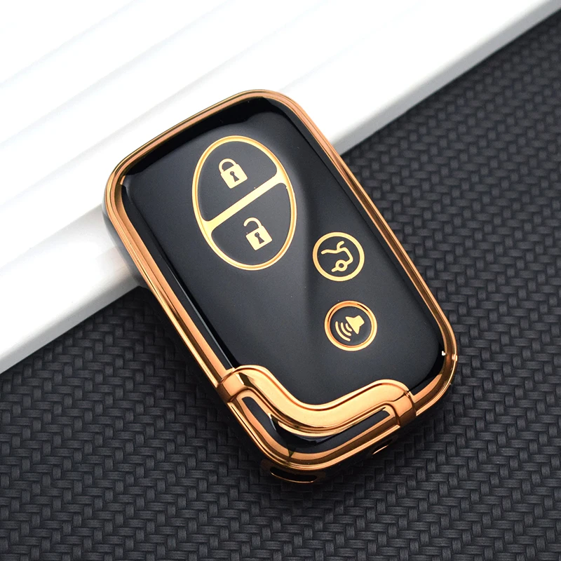 3/4 Buttons TPU Car Remote Key Case Cover for Lexus IS250 IS300C RX270 CT200H GX400 GX460 ES240 ES350 LS460 GS300 450h 460h