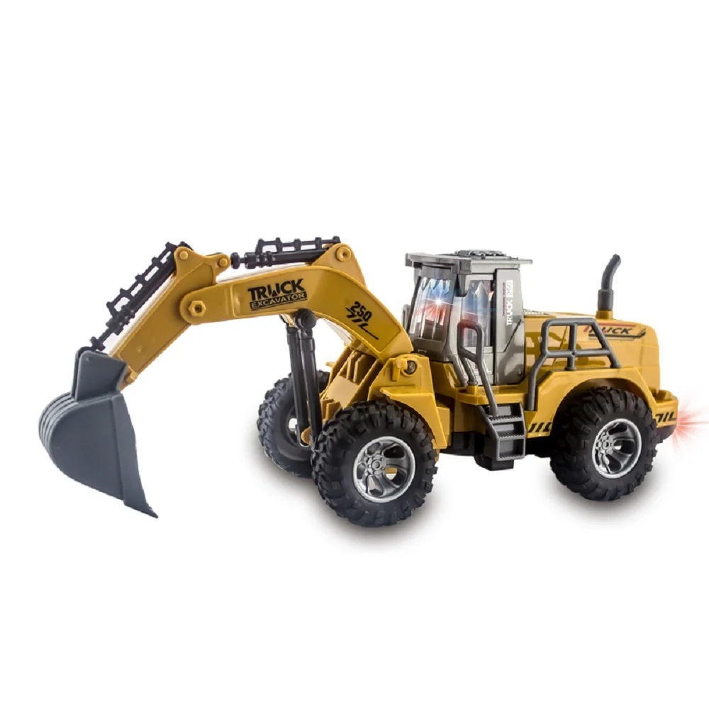 1:30 RC Car Children Toys Remote Control Car Toys For Boys Excavator Dumper Car Truck Bulldozer Engineering Car Kids Toys Gift