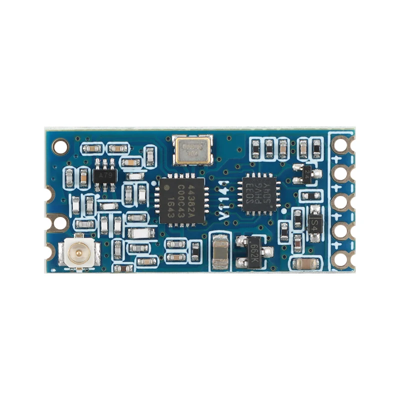 5pcs/1pc HC-12 SI4463 433Mhz Wifi Wireless Serial Port Module HC12 1KM 1000m 433MHz Receiving Transmitting Board TSSOP/QFN