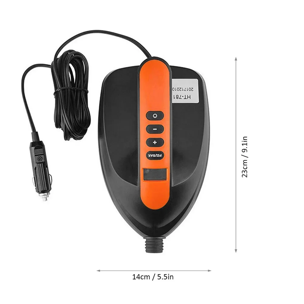 

High Quality Sporting Goods Air Pump With 6 Nozzles Automatically Stop HT-781 HT-782 HT-790 LCD Screen Display