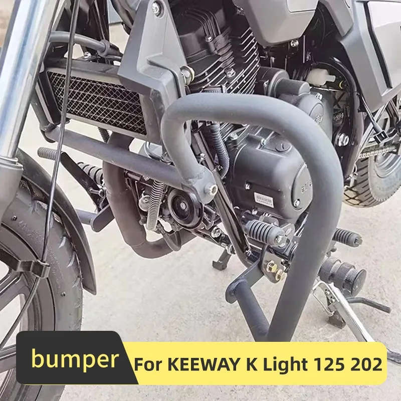 

Engine Bumper Guard Frash Stunt Cage Crash Bar Engine Frame Protector For KEEWAY K Light 125 K Light 202