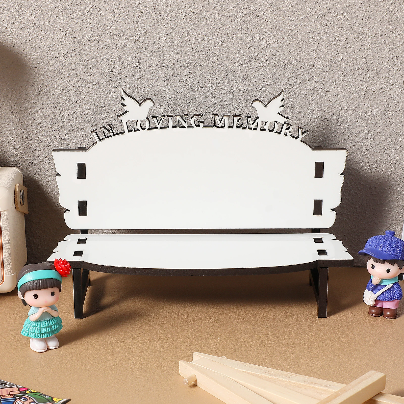 

Blank Chair Accessories Sublimation Blanks Craft DIY Ornaments Wooden Unfinished Chairs Sublimation Blanks Heat Transfer